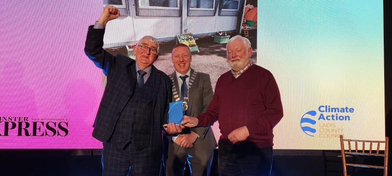 'Shining'  Mountmellick Men's Sheds wins Climate Action prize at Laois Community and Voluntary Awards #LaoisAwards25
