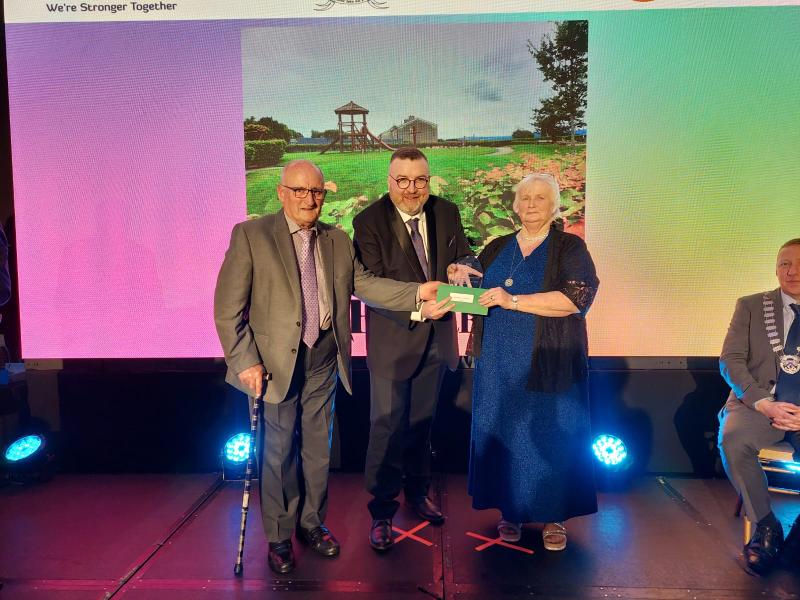 'Remarkable'  Kiln Lane resident wins Best Kept Residential Estate prize at Laois Community and Voluntary Awards #laoisawards25