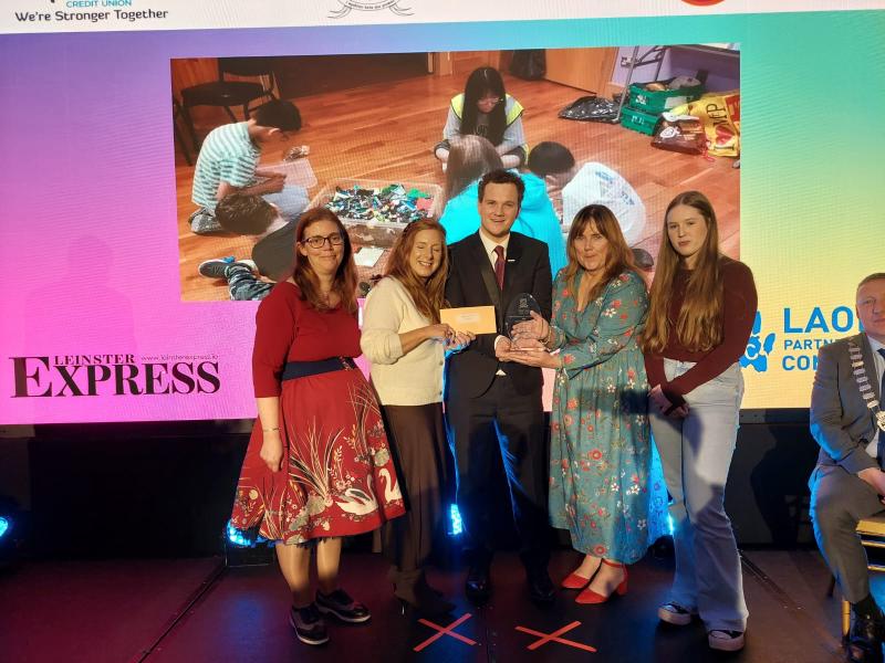 All Abilities Laois wins Laois Community & Voluntary Award Social Inclusion Award #Laoisawards25