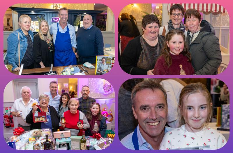 PICTURES: Celeb chef Kevin Dundon cooks up a storm at Laois GAA club fundraiser!