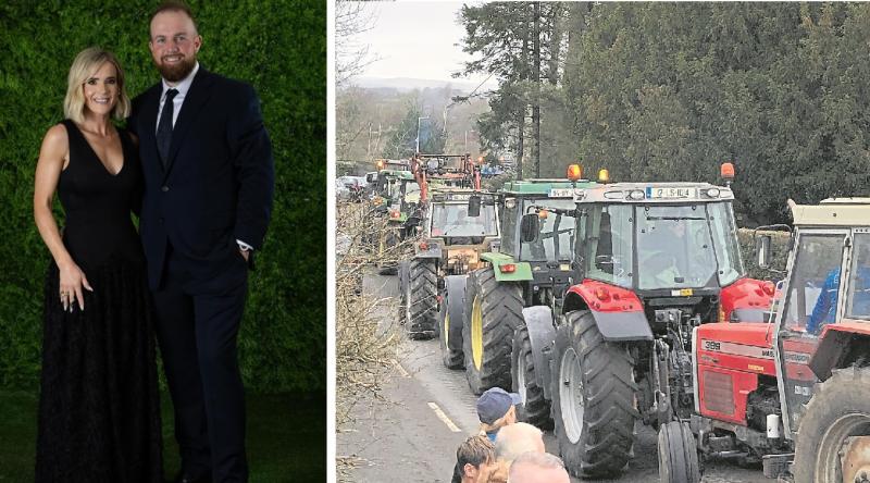 Shane and Wendy Lowry backing Laois school's tractor fundraiser