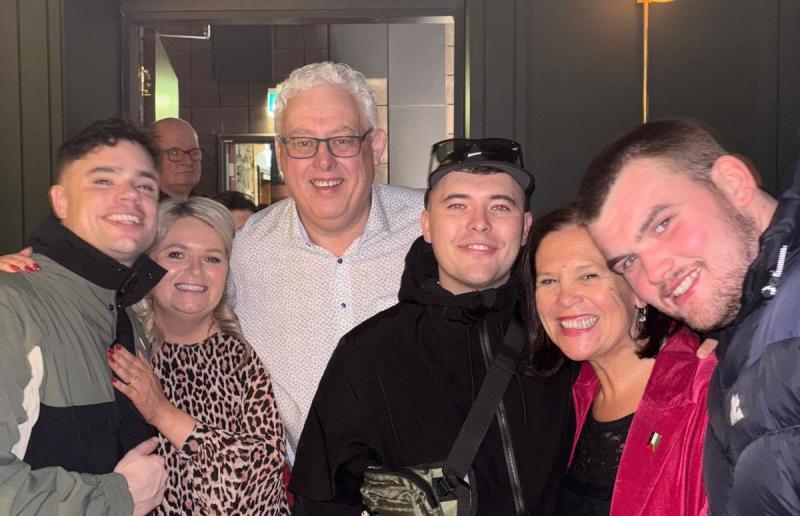 Laois Sinn F&eacute;in Senator joins Mary Lou McDonald at Kneecap gig