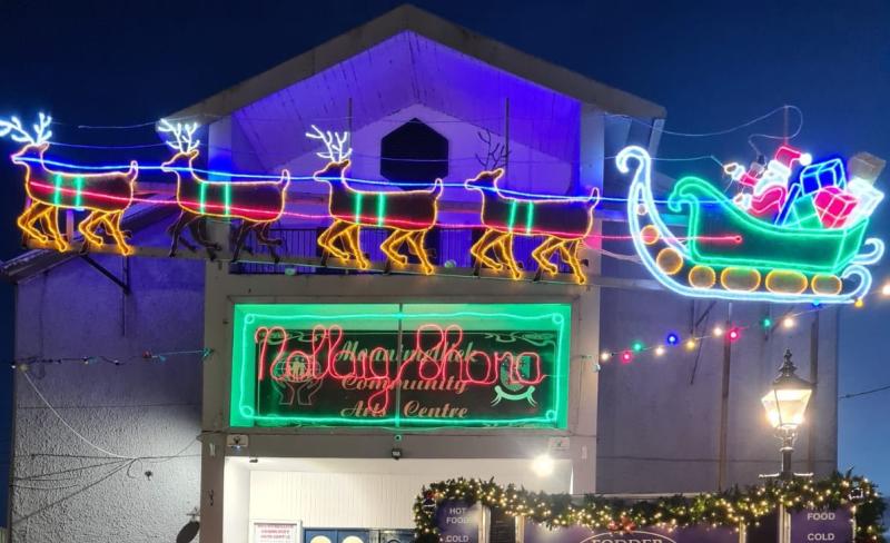 Laois town's Christmas lights going one one by one due with explanation given