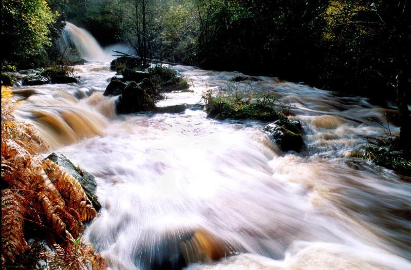 Glenbarrow waterfall Slieve Blooms