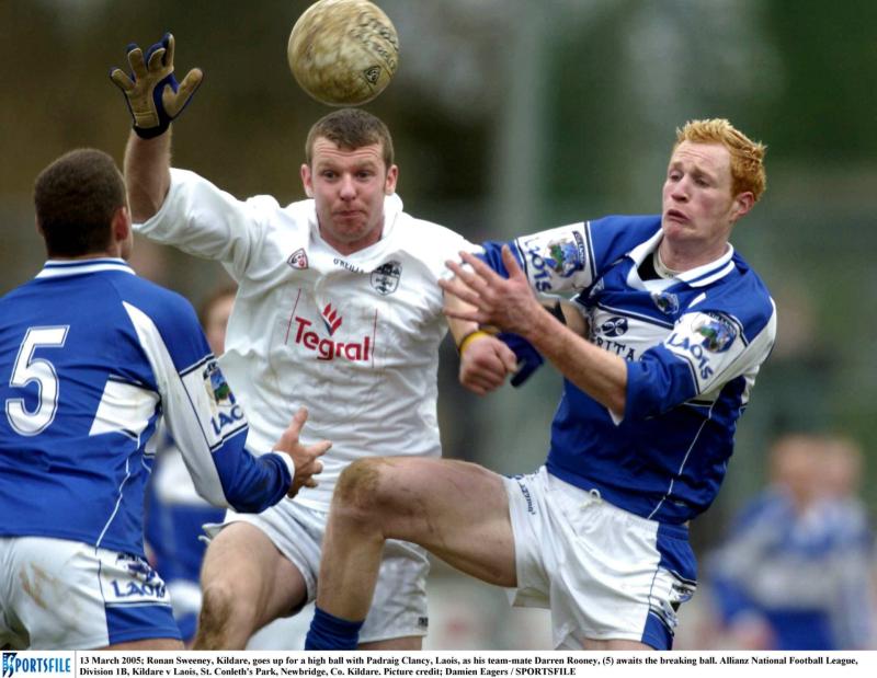 Kildare GAA: Injury forces Roli Sweeney to hang up his boots