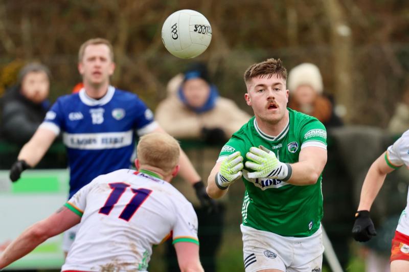 Colm Hulton goal the difference as Carlow knock Laois footballers out of O&rsquo;Byrne Shield 