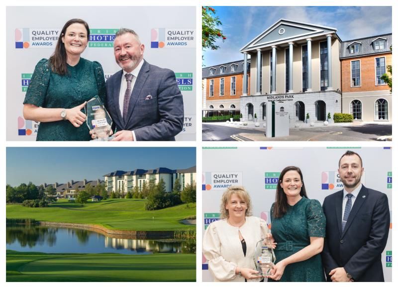 Two Laois hotels win expert best in class awards at national ceremony