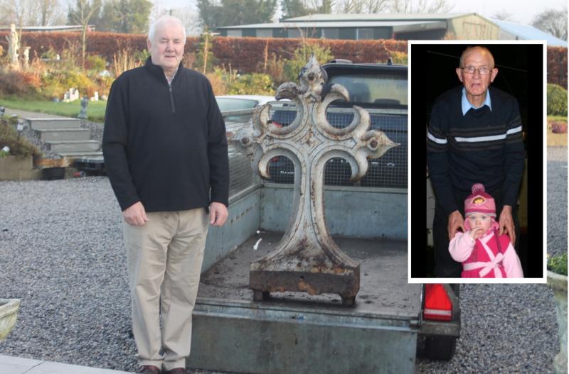 Laois gent's miraculous escape from injury while saving historic Abbeyleix cross
