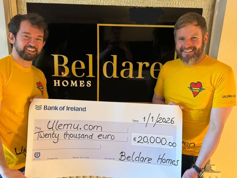 Huge donation to Laois man's charity for impoverished African island community