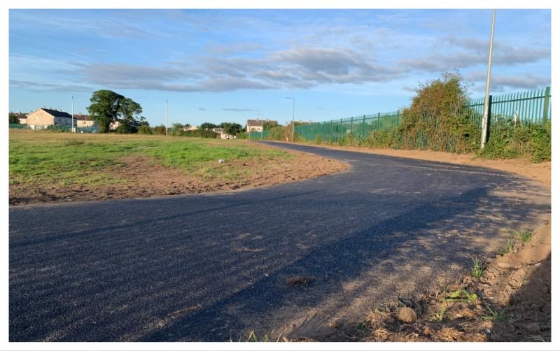 Long-awaited works on new footpath and cycle lane in Laois moves to next stage