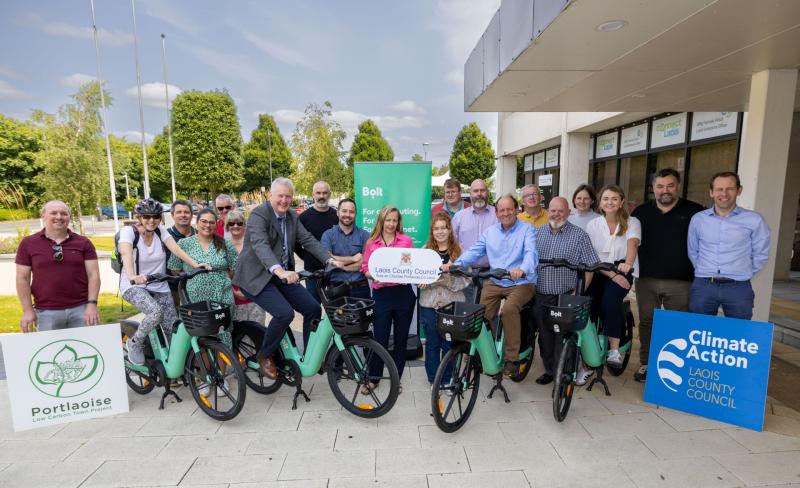'Active, environmentally friendly' Bolt e-bike company defends Portlaoise scheme
