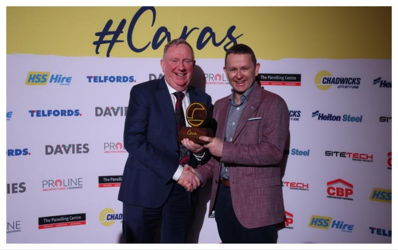 Laois man honoured for 35 years of service at national awards ceremony