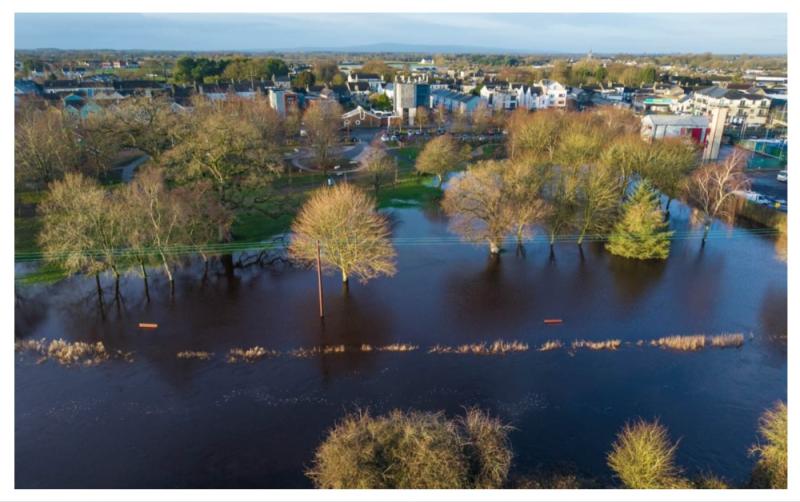Laois warned of ongoing risk of flooding as rain continues to batter county