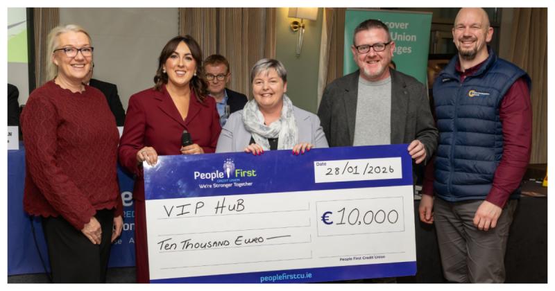 &euro;10,000 Community Champions Award to fund VIP Hub&rsquo;s first Laois Inclusion Games