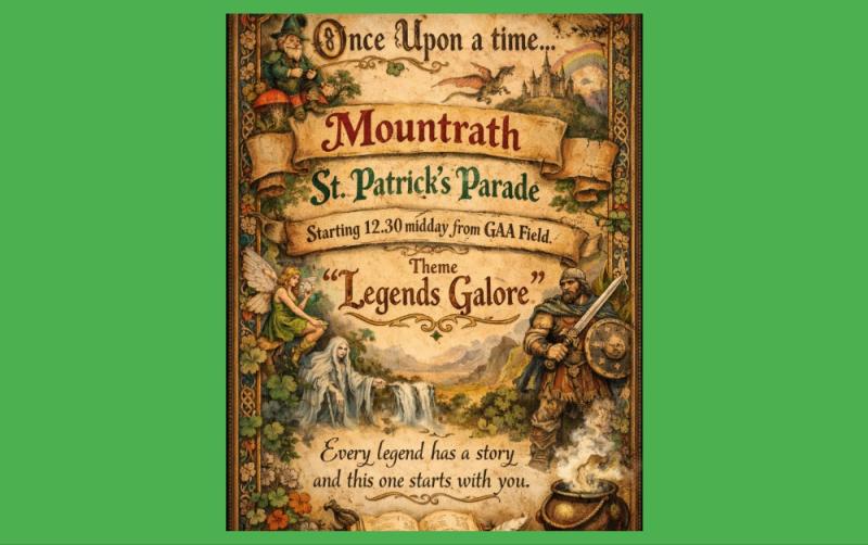 Laois town reveals theme for its biggest ever St Patrick's Day parade