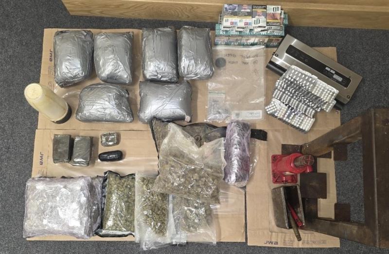 Massive &euro;1.7 million drug seizure of heroin and cannabis in town on Laois border