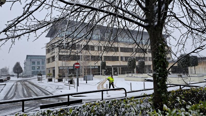 Laois County Council issue update as sleet and snow expected 