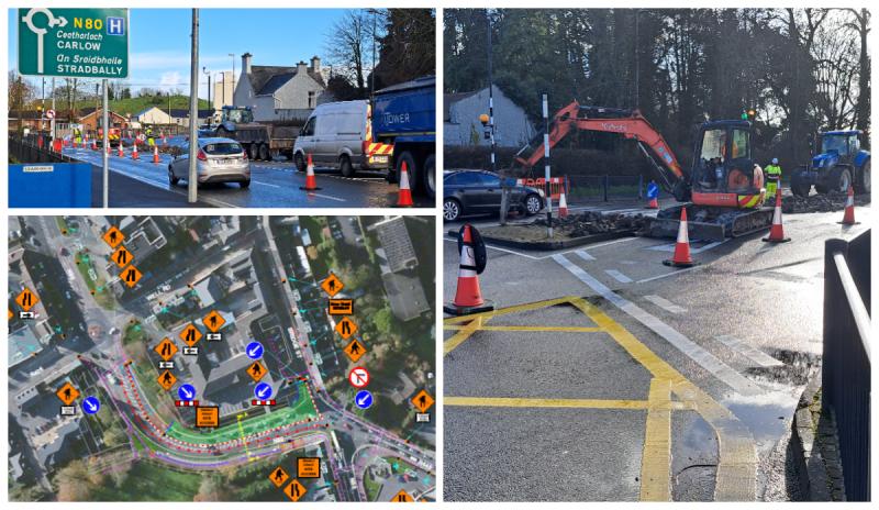 Laois motorists warned to expect delays at busy Portlaoise road