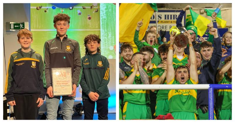 Laois GAA club honoured with Gl&oacute;r na n&Oacute;g award at Croke Park