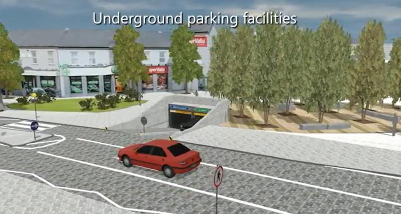 Laois councillor calls for planned underground carpark in Lyster Square
