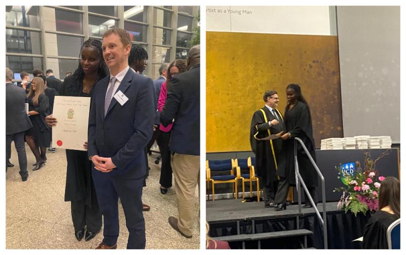 Laois student receives UCD Scholars Award