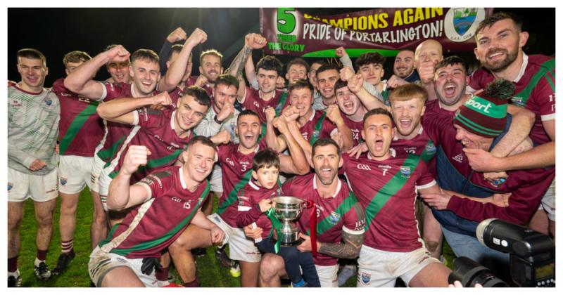 Draws made for 2026 Laois GAA Football Championships