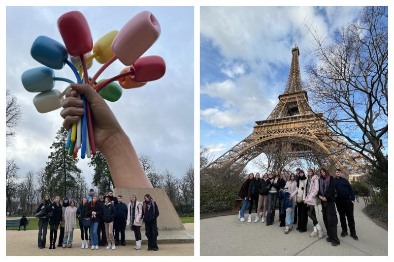 Laois  art students immerse themselves in Parisian culture