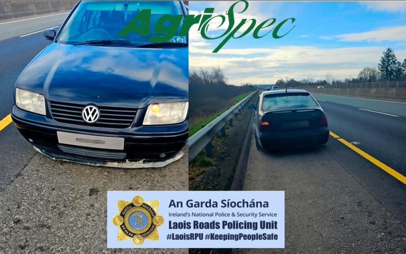 Laois garda&iacute; stop car that was 'producing enough smoke to flavour a rack of ribs' 