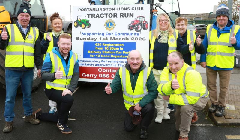 Laois schools chosen for child medical assessments after tractor run fundraiser revealed 