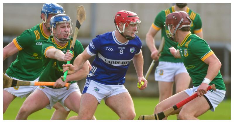 Laois senior hurlers seal Division 1B promotion after crushing Meath in Portlaoise