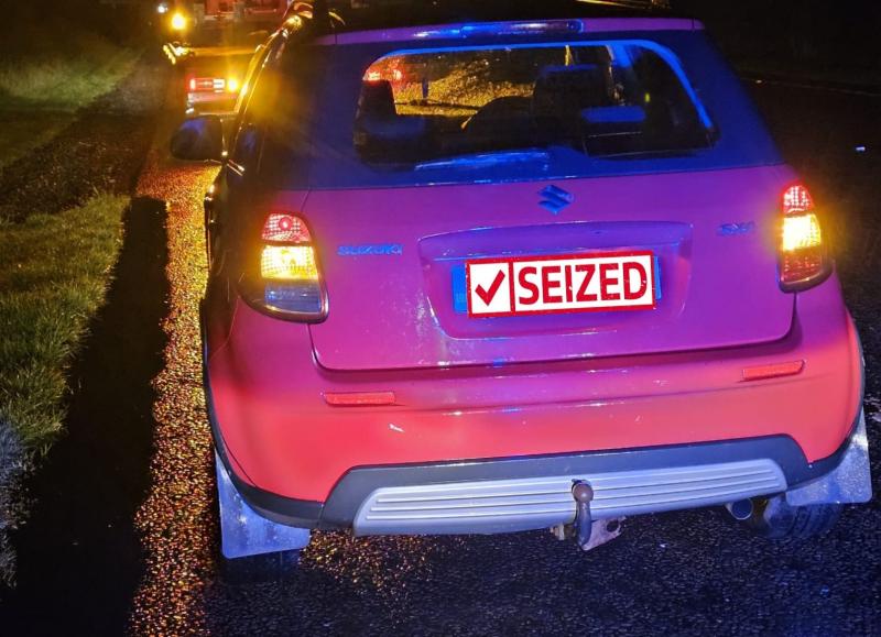 Laois Garda&iacute; catch 15 year-old driving to Dublin on the M7 motorway 