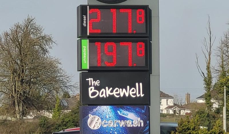 'In Laois the lowest price for road diesel is &euro;2.10 per litre' - TD Brian Stanley