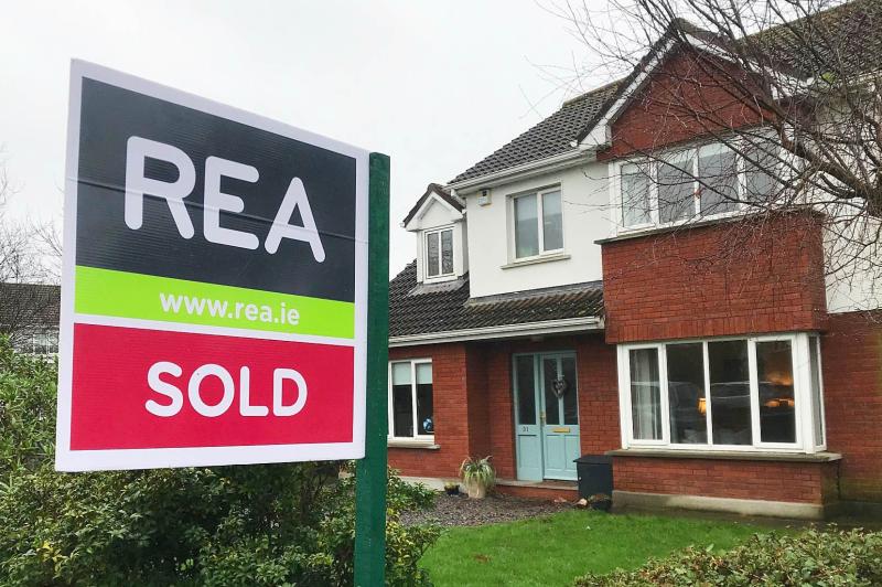 REA sold property sign