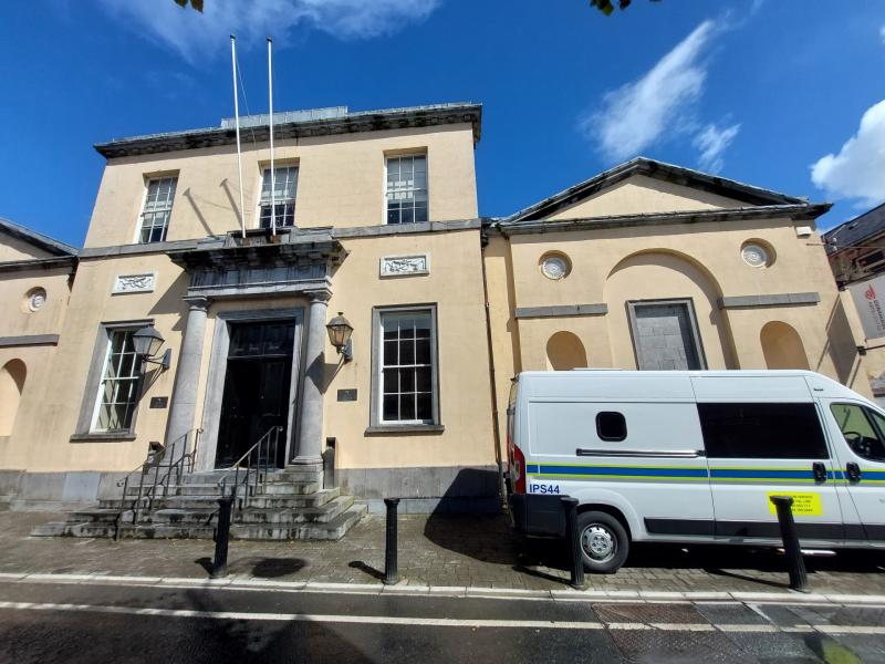Father and son appear in Portlaoise court in dispute over land