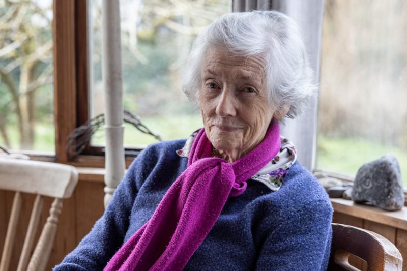 91 year old walking to D&aacute;&iacute;l welcomes Laois supporters 