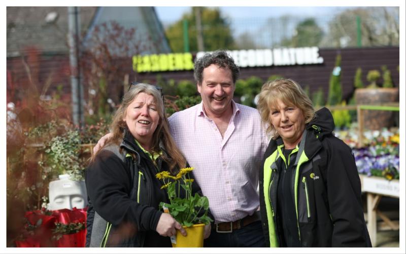 Gardening legend joins local horticulturists for garden event in Laois