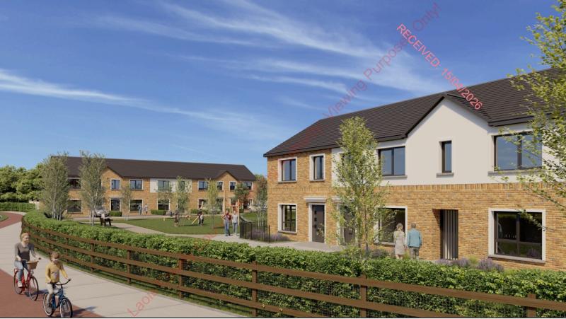 174 more homes planned in Portlaoise but unwelcome pedestrian link through private estate