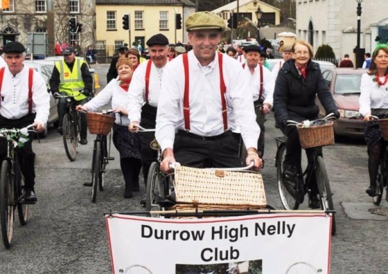 The Durrow High Nellies pictured at the Durrow St Patricks Day Parade