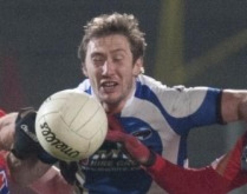 Billly Sheehan  in action for Laois.