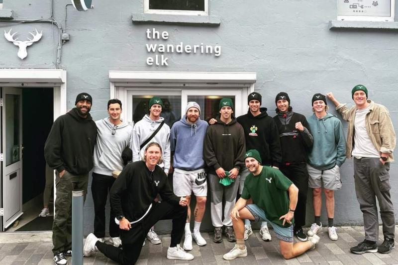 Portlaoise's Zach Touhy welcomes 'wandering' Aussie Rules champs Geelong to Laois 