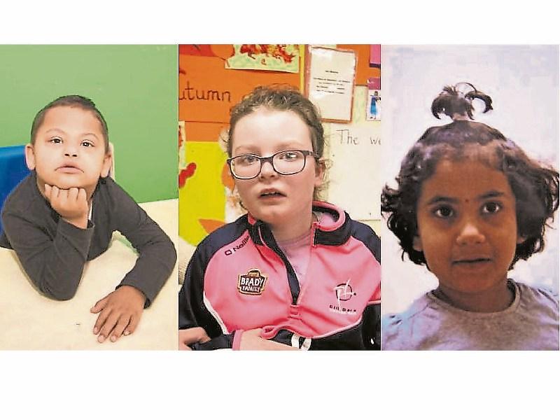 Kolbe special kids enjoy PE helped by Scoil Chriost Rí students in Laois