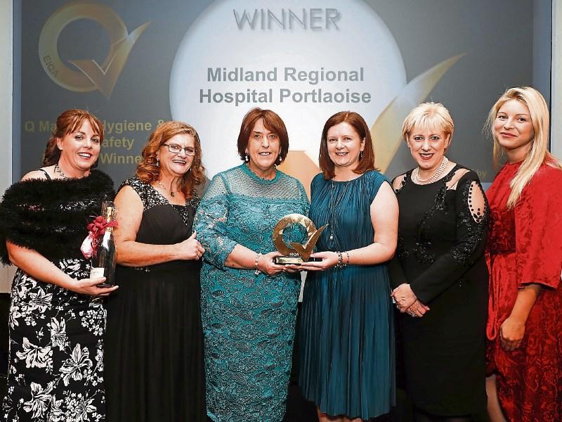 Portlaoise hospital's catering department take home two major awards