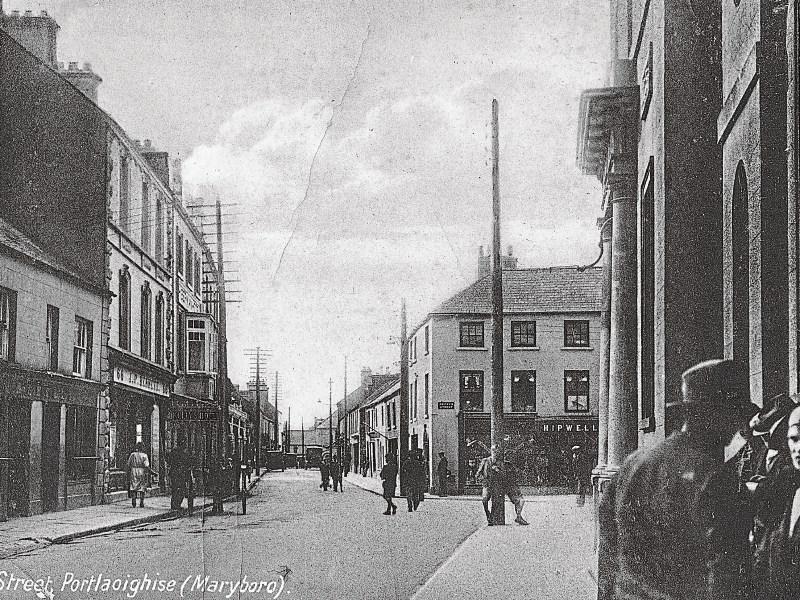 Lots of pictures and stories about Portlaoise town