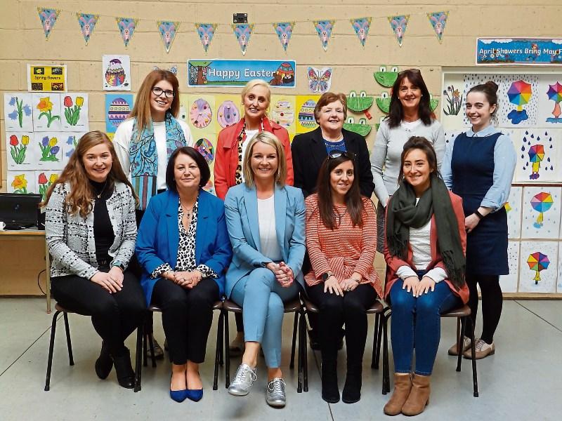 Claire Byrne live in Laois school to give career talk