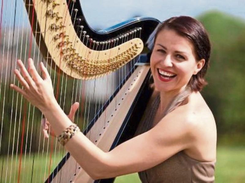 Angelic sounds in Laois with top harpist