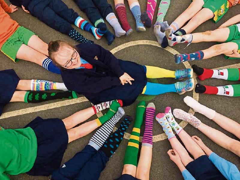 Laois based group  wants everyone in stripy socks for World Down Syndrome Day