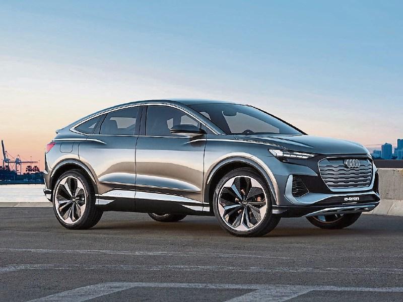 The Audi Q4 Sportback E-Tron Concept