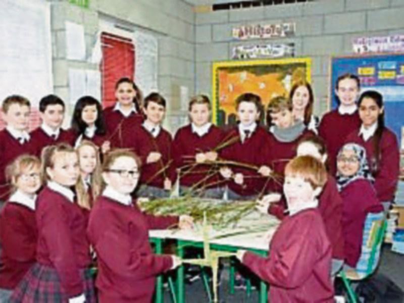 Scoil Bhride carrying on a St Brigid's Day tradition