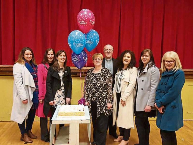 Ballyroan NS says thanks to Maura