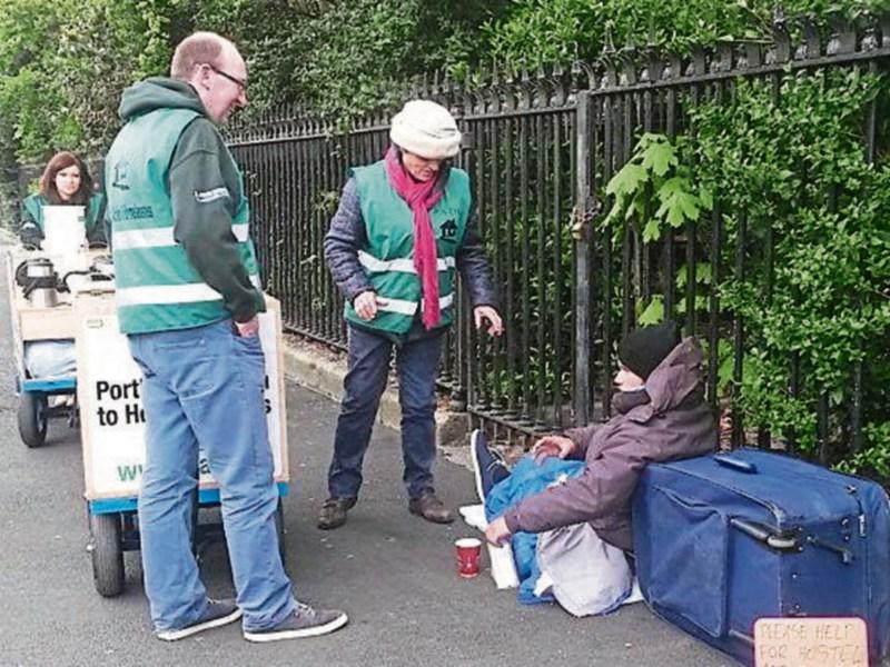 Homeless shifted off Dublin streets for 1916 events - PATH